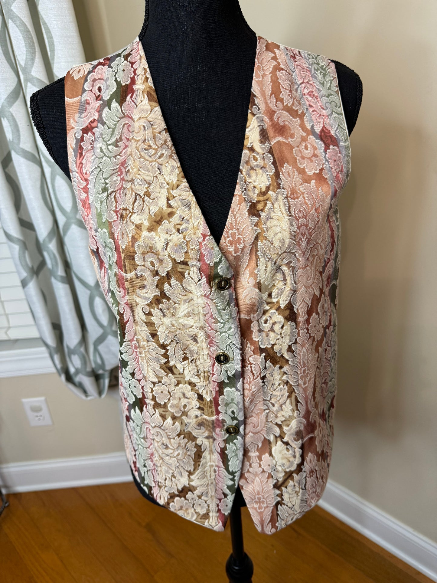 Vintage Floral Vest