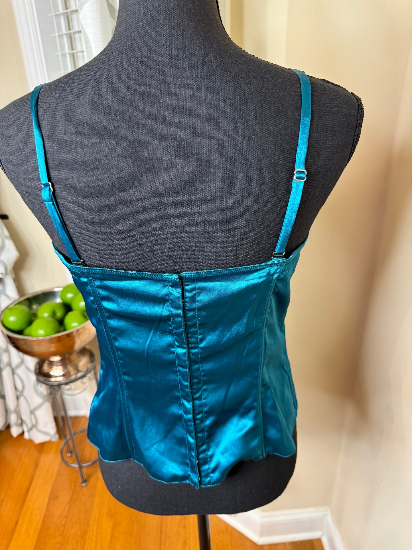 Susan Lucci Teal Corset (NWT)