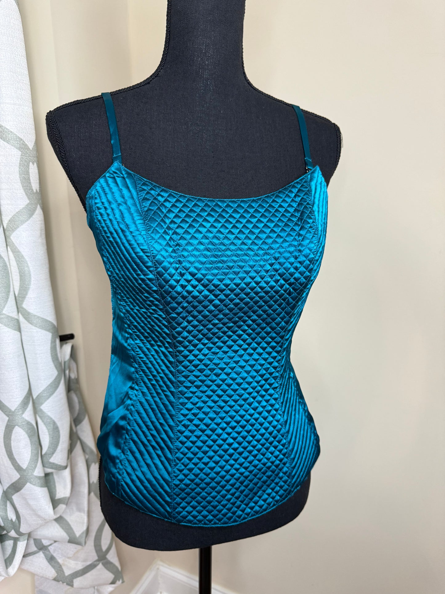 Susan Lucci Teal Corset (NWT)