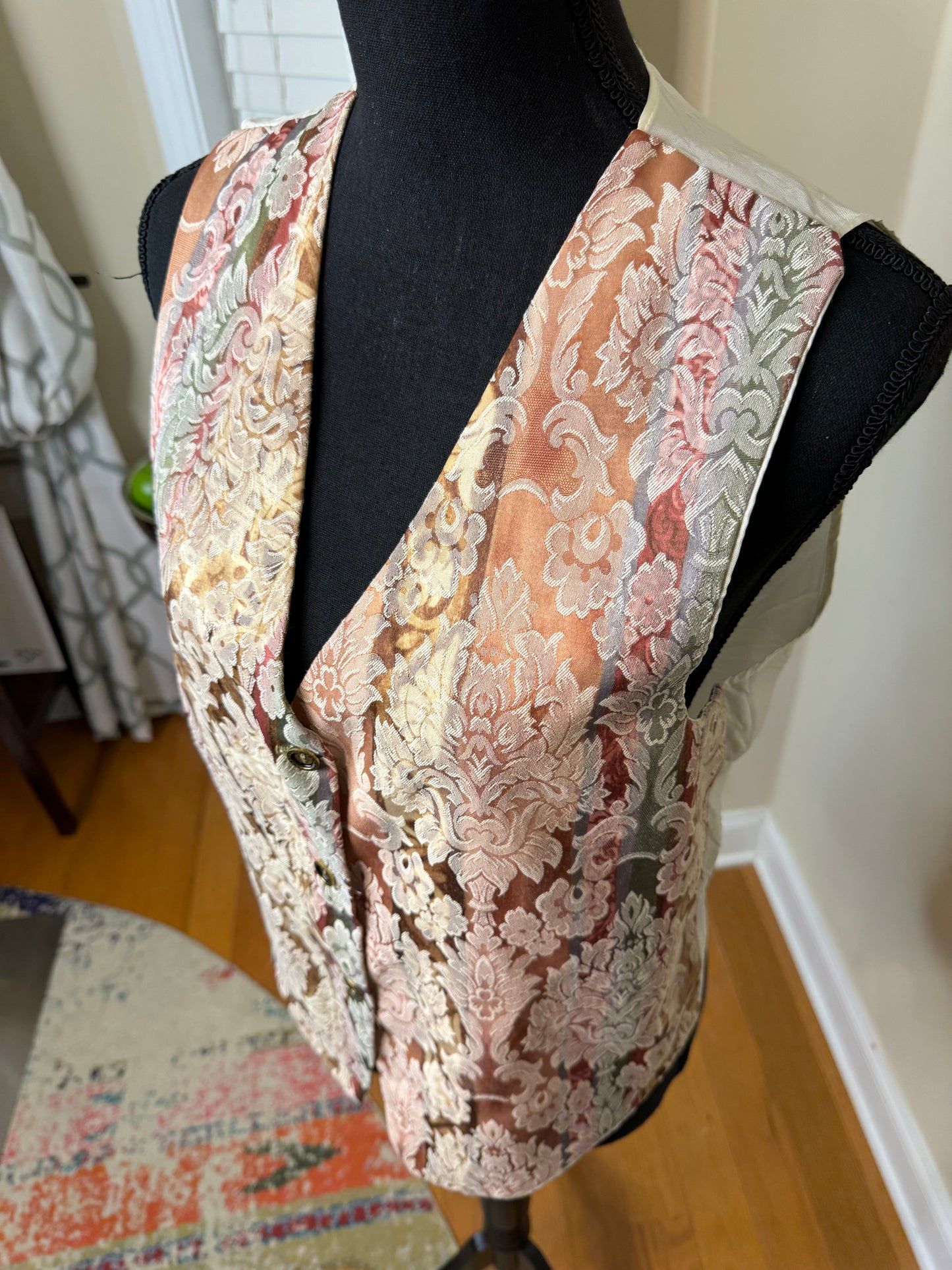 Vintage Floral Vest