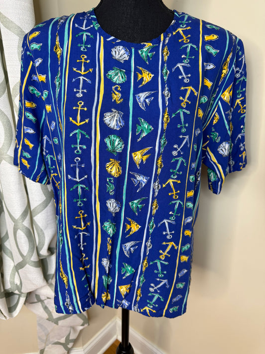 "Under the Sea" Pendleton Classics Nautical Shirt