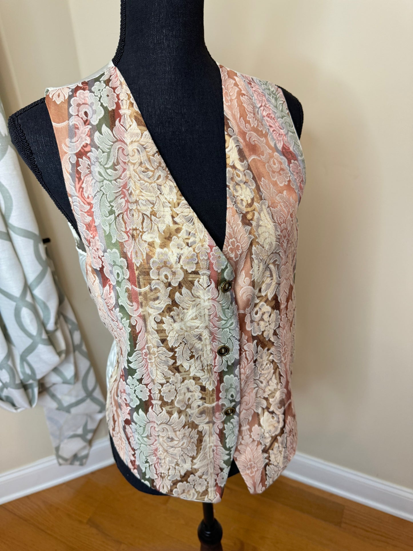 Vintage Floral Vest