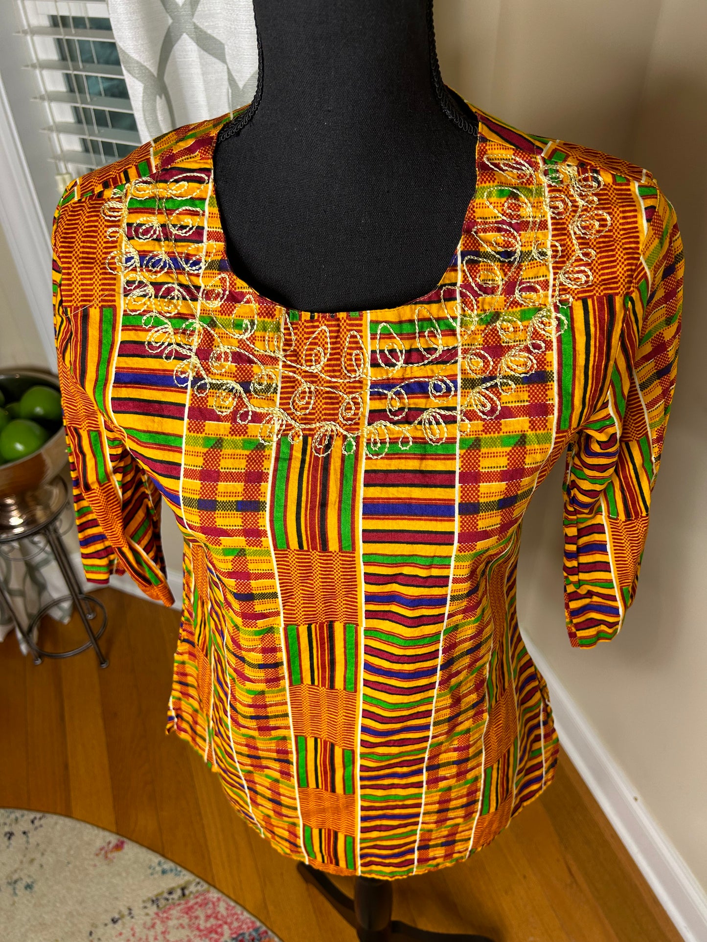 Ethnic Print Shirt