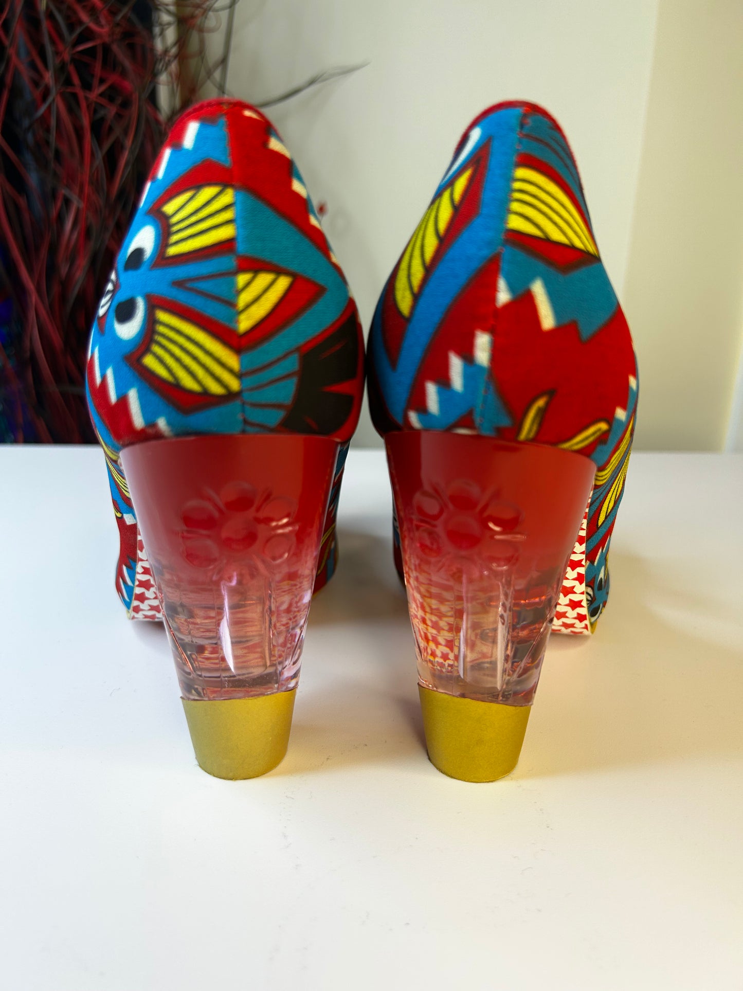 Irregular Choice "The Gold Star Collection" Bejeweled Shoes