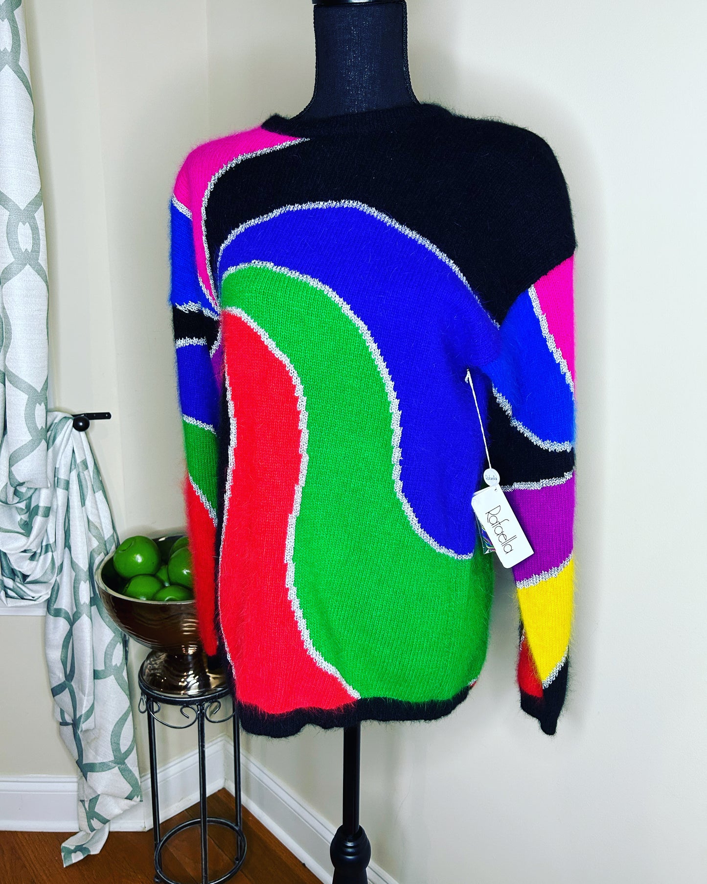 Rafaella Psychedelic Sweater NWT