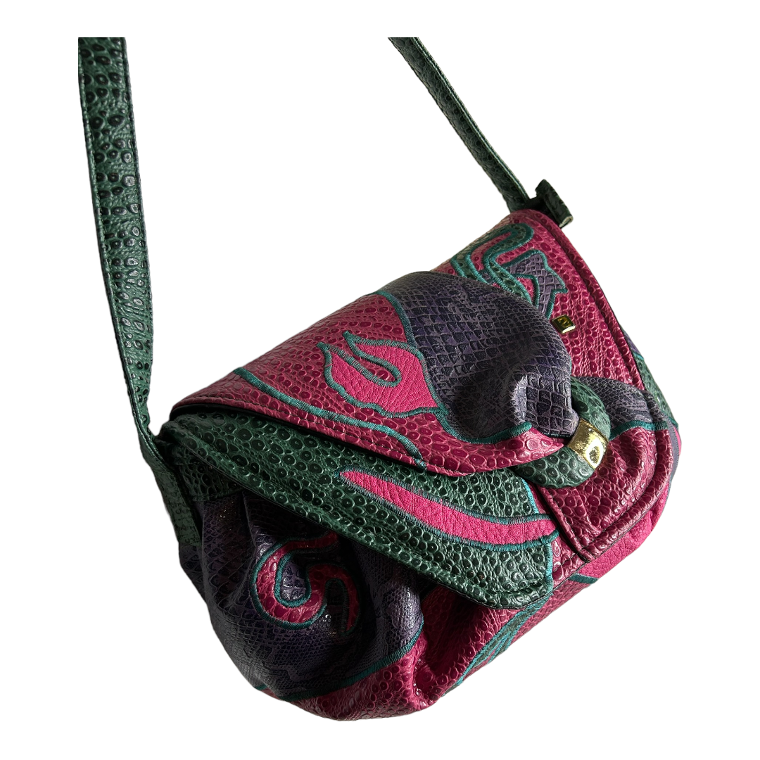 Pink and Green Nas Bag