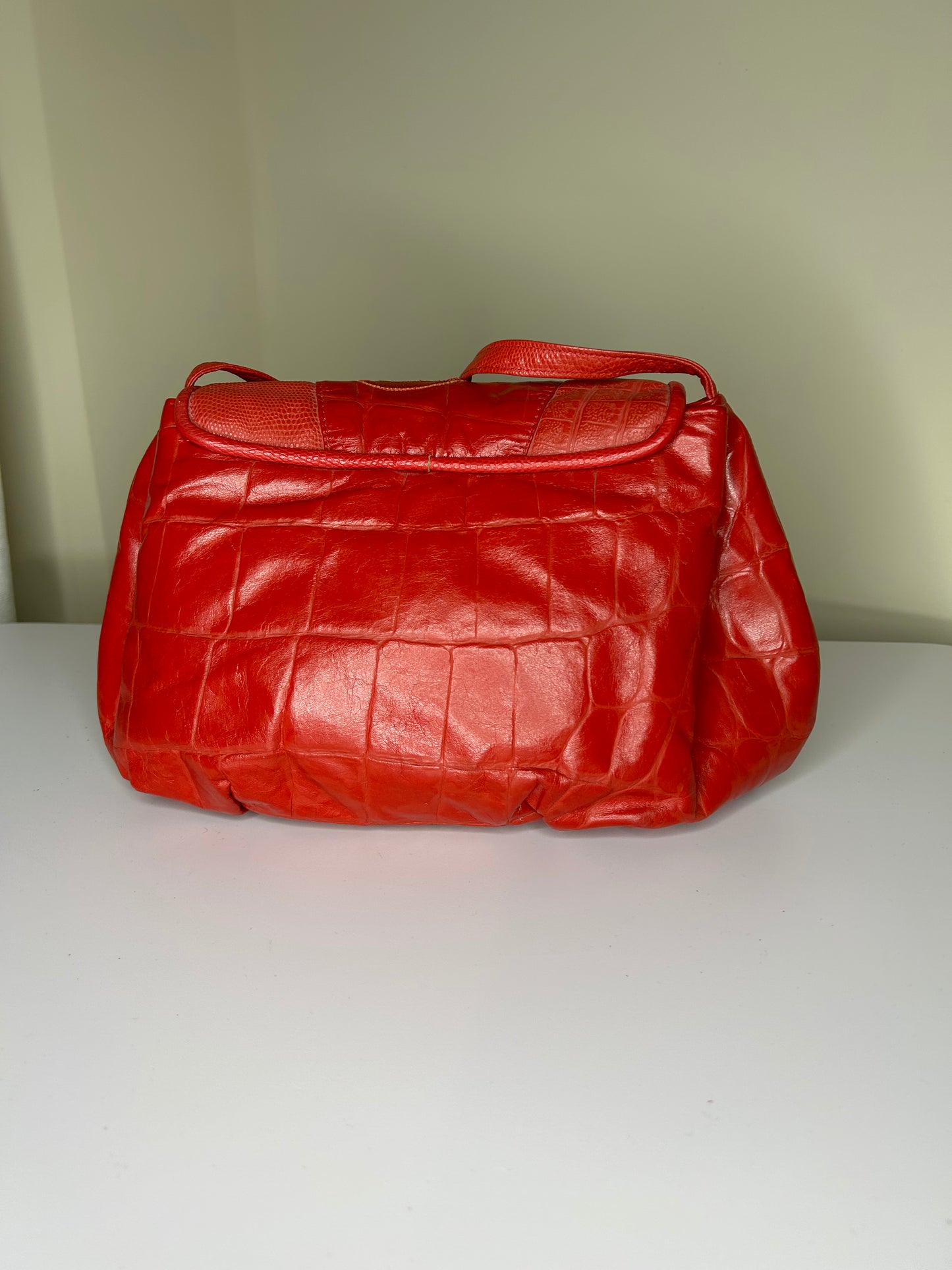 Vintage Genuine Leather Fifth Avenue Handbag