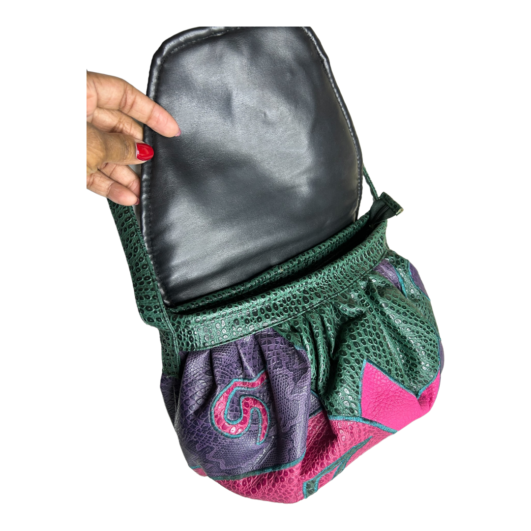 Pink and Green Nas Bag